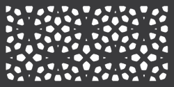 A black background with white dots on it.