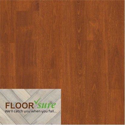 A picture of a wooden floor that says floor sure