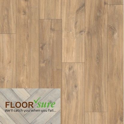 A picture of a wooden floor that says floor sure