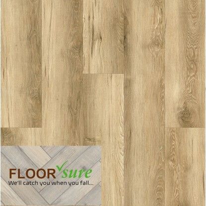 A picture of a wooden floor that says floor sure