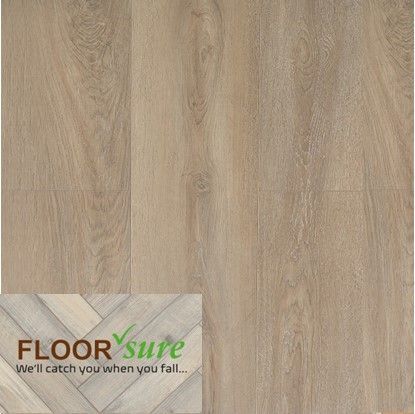 A picture of a wooden floor that says floor sure