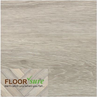 A close up of a wooden floor with the words floor sure on it