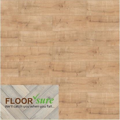 A picture of a wooden floor that says floor sure