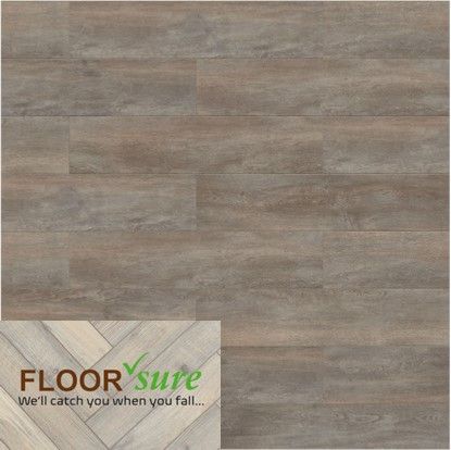 A picture of a wooden floor that says floor sure