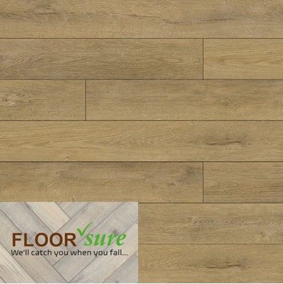 A picture of a wooden floor that says floor sure