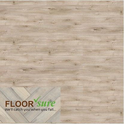 A picture of a wooden floor that says floor sure