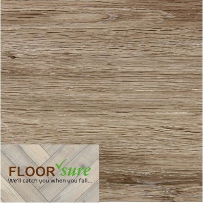 A picture of a wooden floor that says floor sure