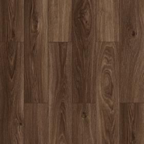 A close up of a brown wooden floor.