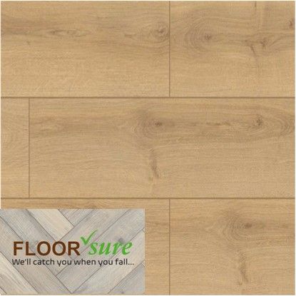 A picture of a wooden floor that says floor sure