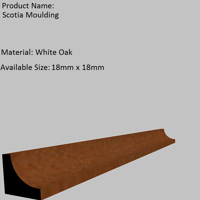 A picture of a product called scotia moulding