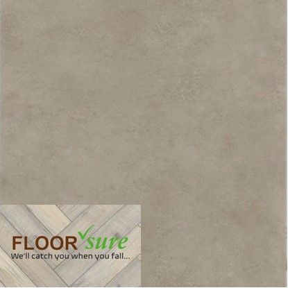 A picture of a tile that says floor sure on it