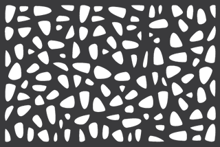 It looks like a leopard print with white spots on a black background.