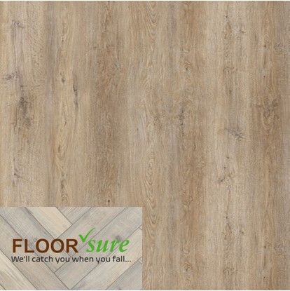 A picture of a wooden floor that says floor sure