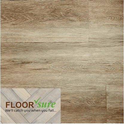 A picture of a wooden floor that says floor sure