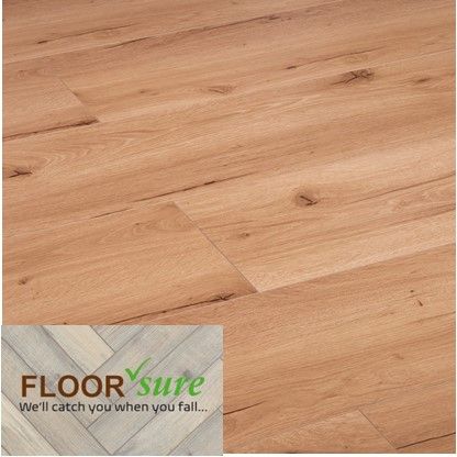 A picture of a wooden floor that says floor sure