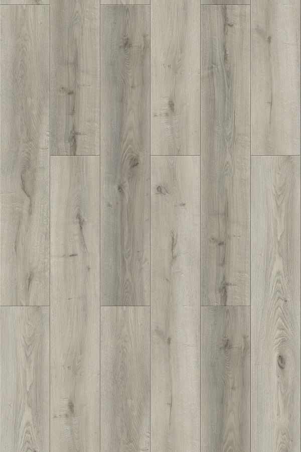 A close up of a gray wooden floor.