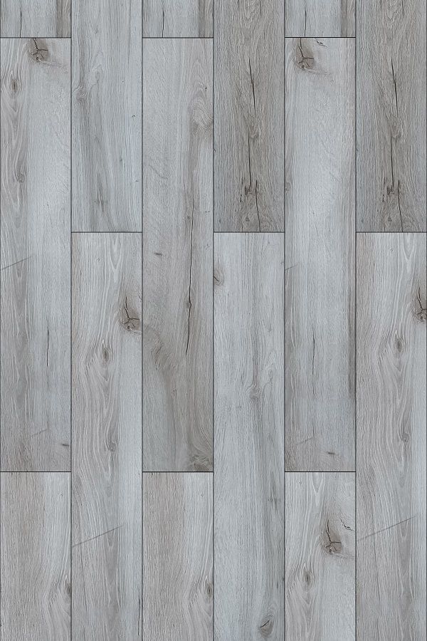 A close up of a gray wooden floor with a seamless texture.