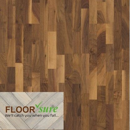 A picture of a wooden floor that says floor sure