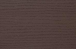 A close up of a brown carpet with a striped pattern.