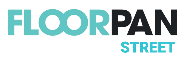 The word parador is written in white on a black background