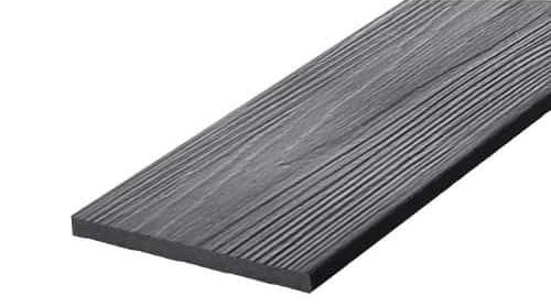 A close up of a black wooden plank on a white background.