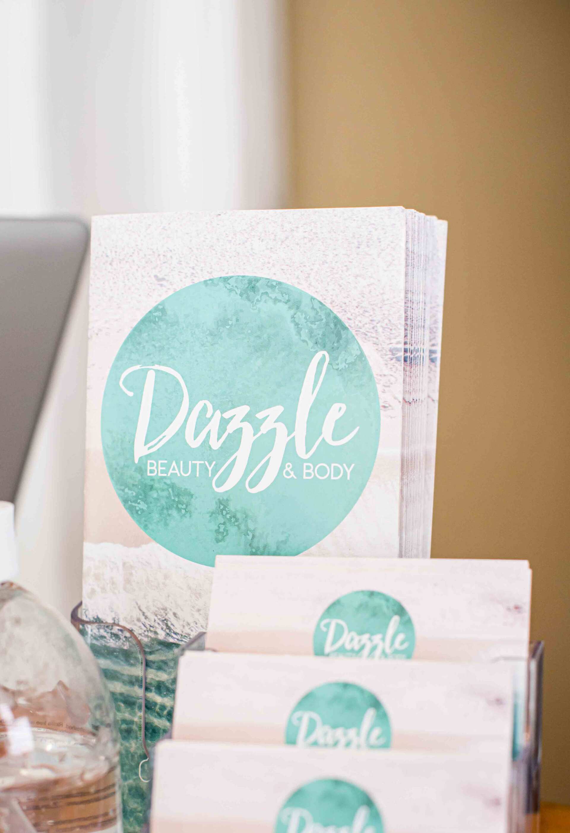 A Brochure Stand in a Beauty Salon — Beauty Salon in Bundaberg, QLD