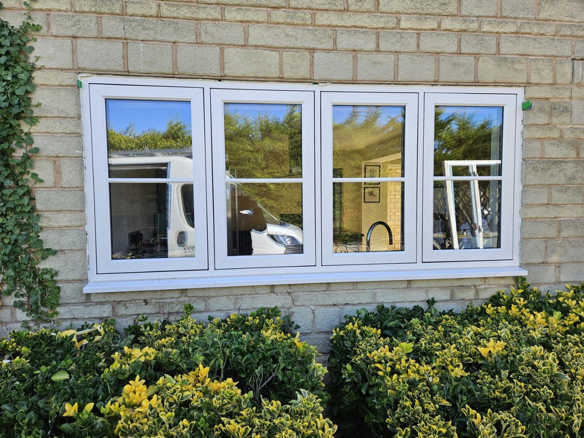 4 casement Flush sash windows by Prior Products  Stratford upon Avon