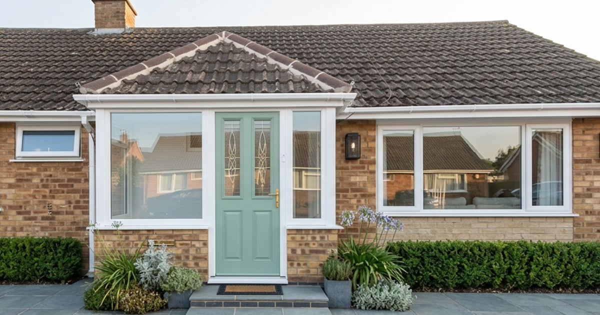 Composite door made in Stratford-upon-Avon