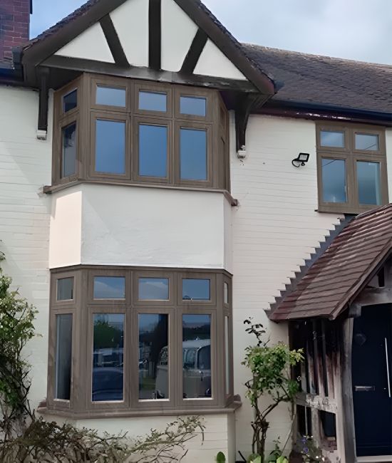 Black brown grained outside/standard white inside preview