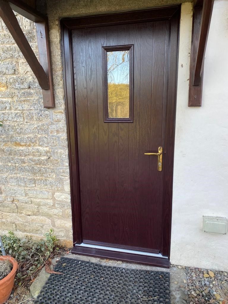 PVCu Composite door installed in Wellesbourne