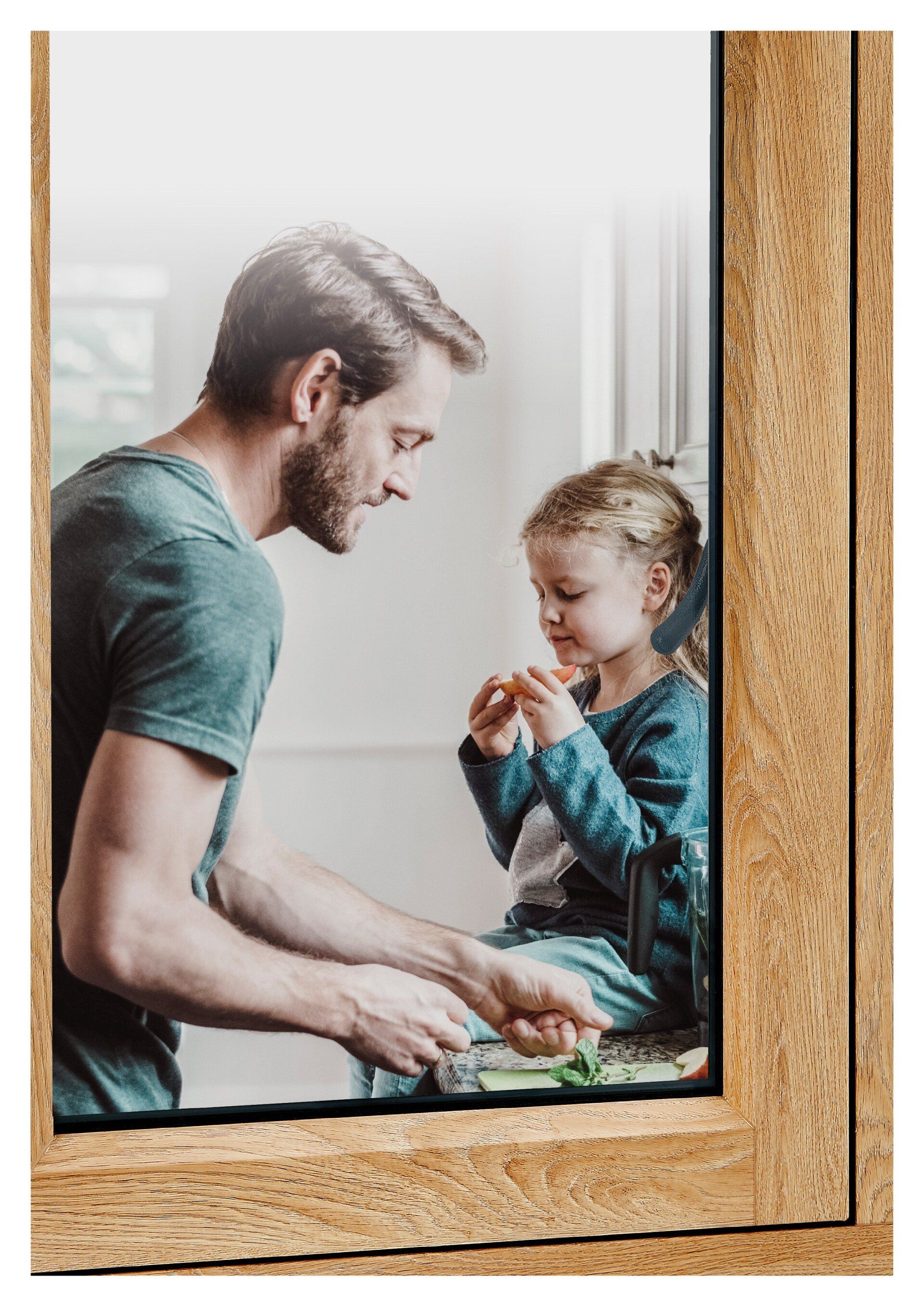 Rehau Colours double glazing 