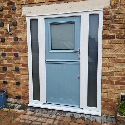 Light Blue Stable Doors