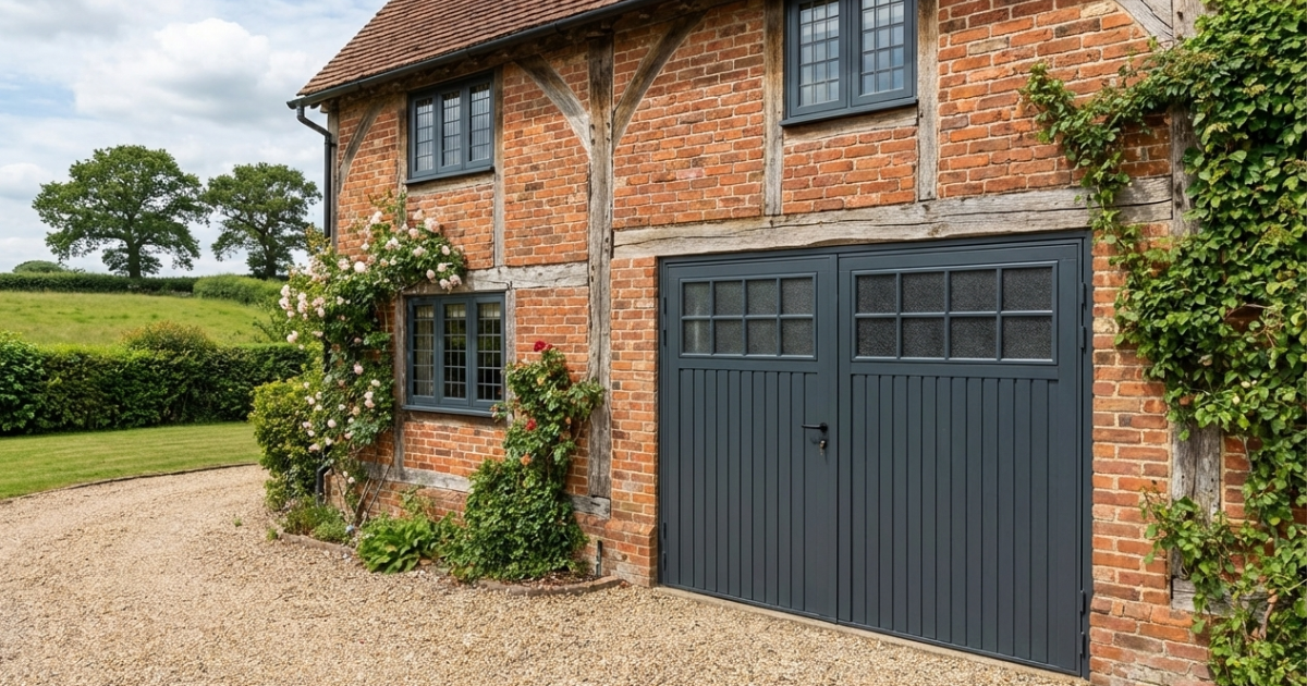 Side Hinged Garage Doors in Stratford-upon Avon