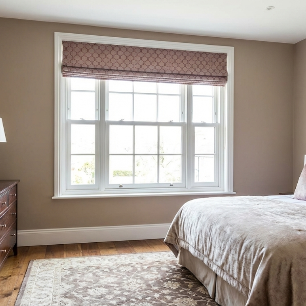 White upvc windows with Georgian bars Prior Products Stratford upon Avon