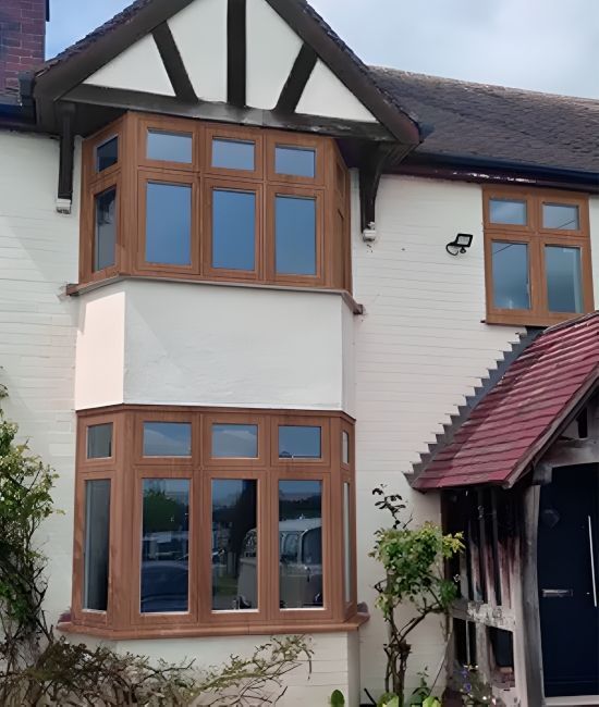 Rosewood grained outside/standard white inside preview