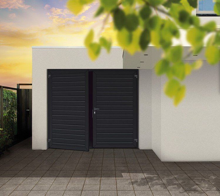 Side Hinged Garage Doors