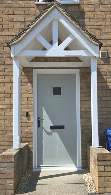 Composite Door pearl grey