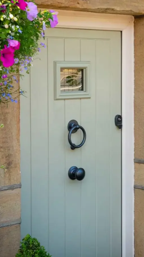Small and undersized composite doors