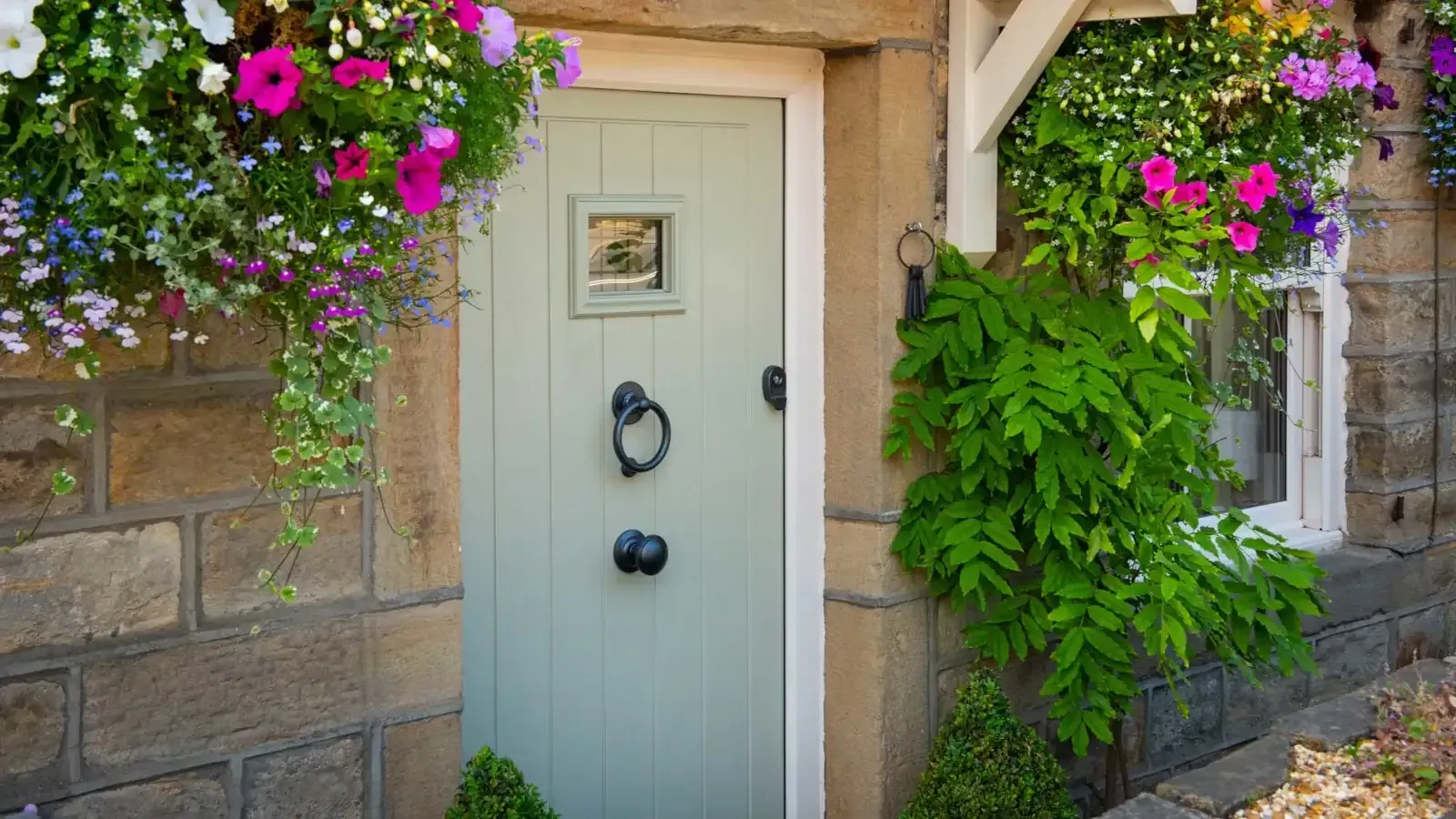 Small and undersized composite doors