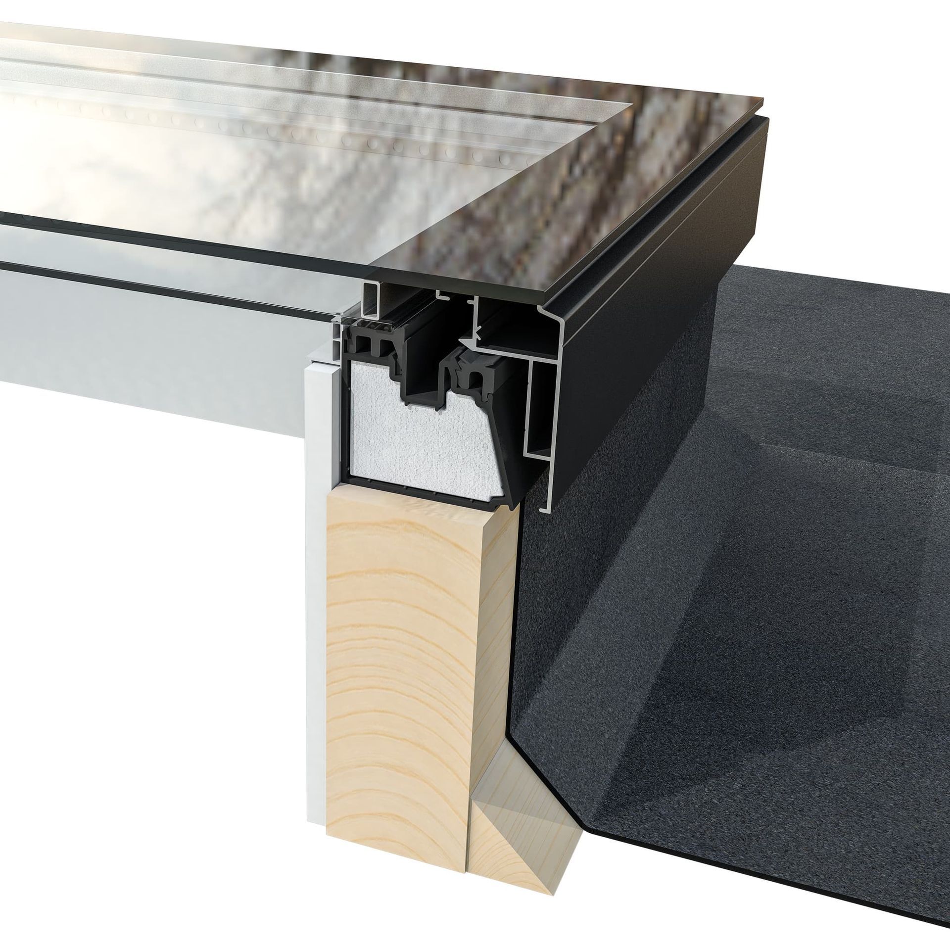 Flat Skylight Installation