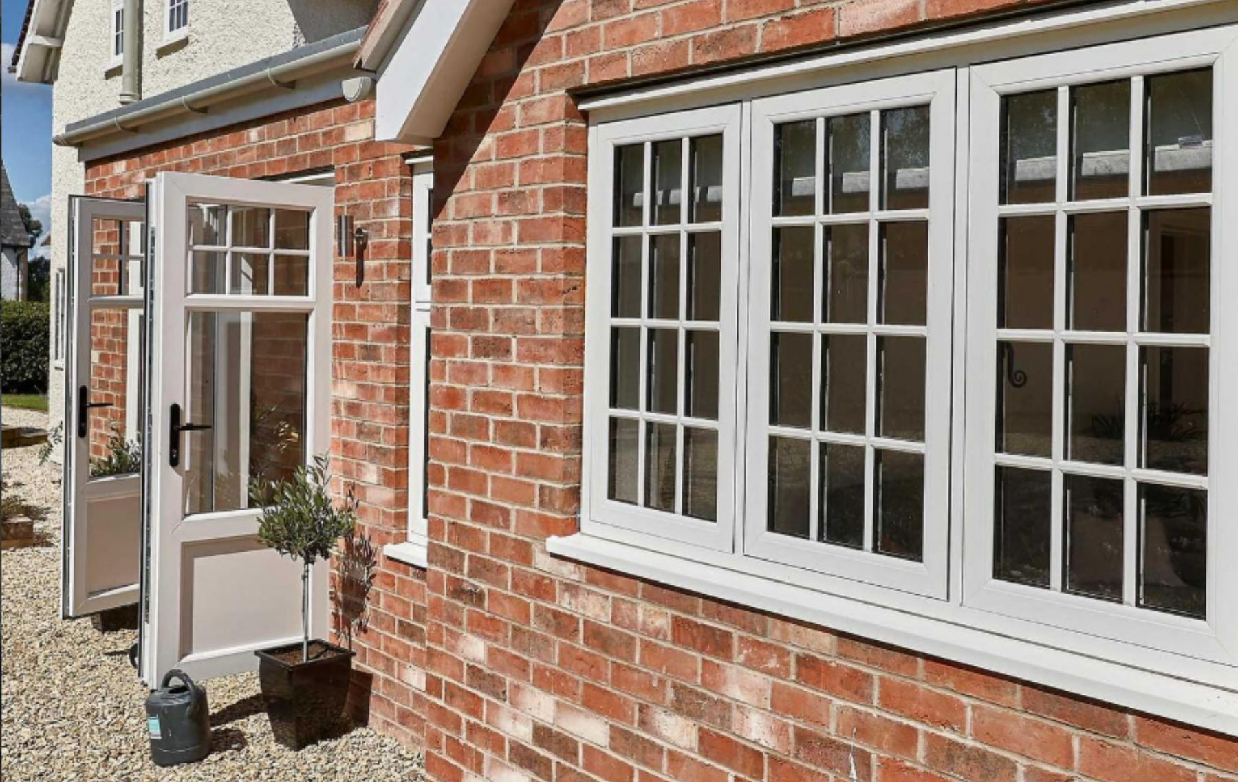 Flush Casement Windows and French Doors