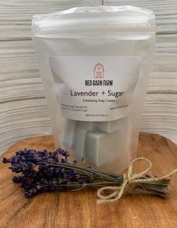 Exfoliating Lavender Soap Cubes