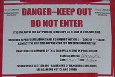 Danger Notice — Denver, CO — Crystal Clean Decontamination, LLC