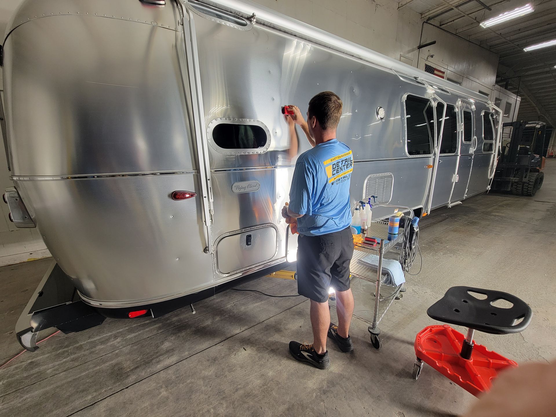 Airstream Ceramic Coating Flying Cloud