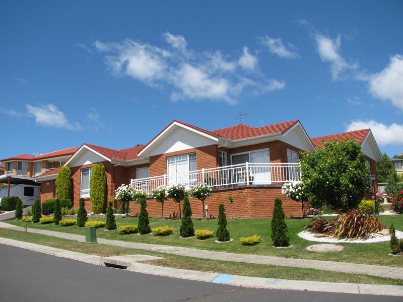 red brick home exterior