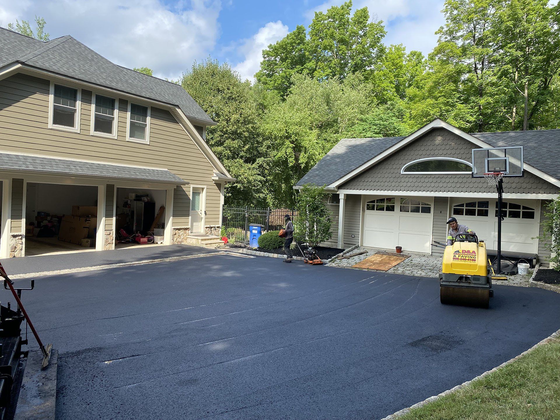 Asphalt Roller — Bridgewater, NJ — D&A Sealcoating & Paving