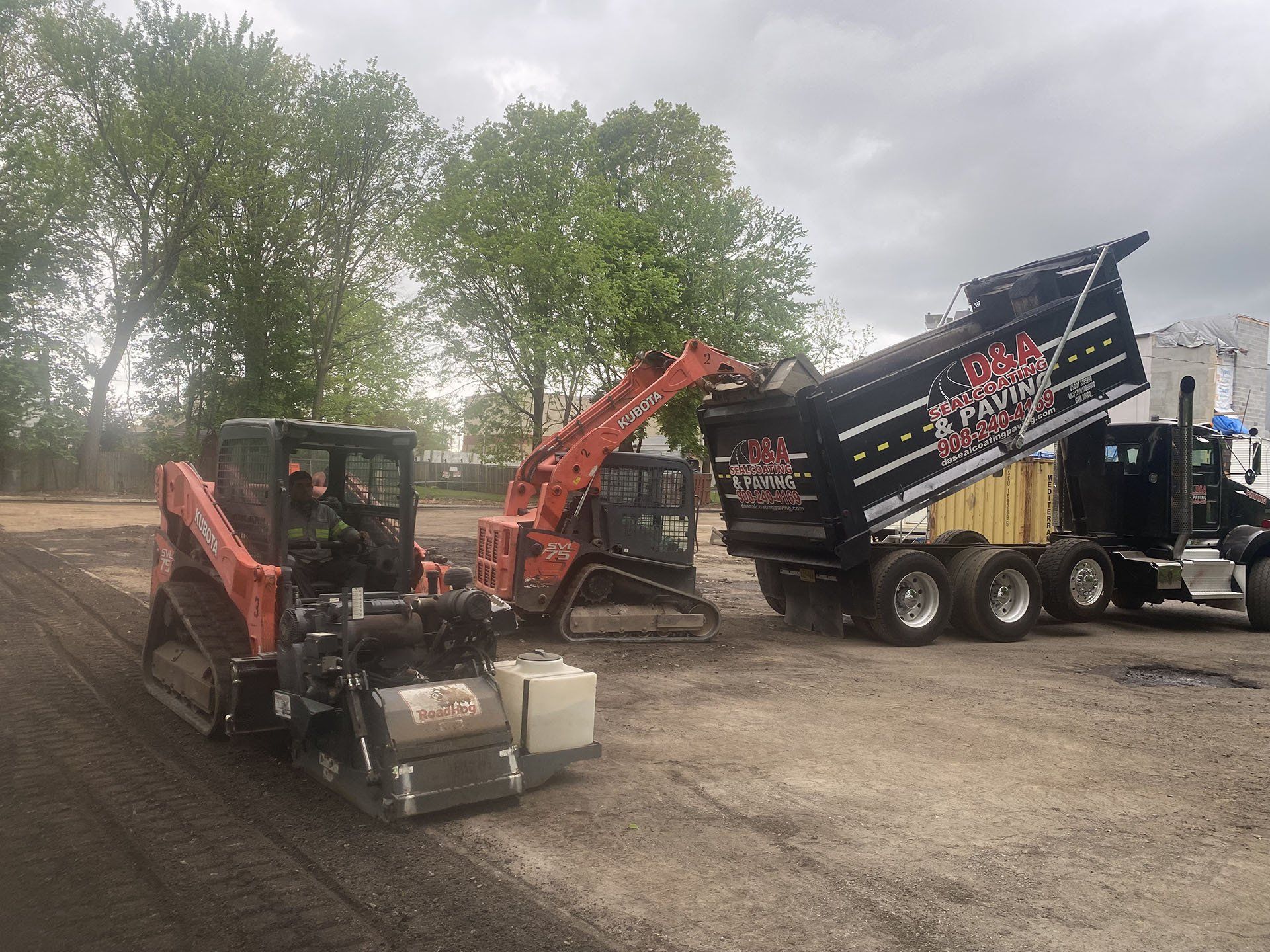 Compact Track Loader — Bridgewater, NJ — D&A Sealcoating & Paving