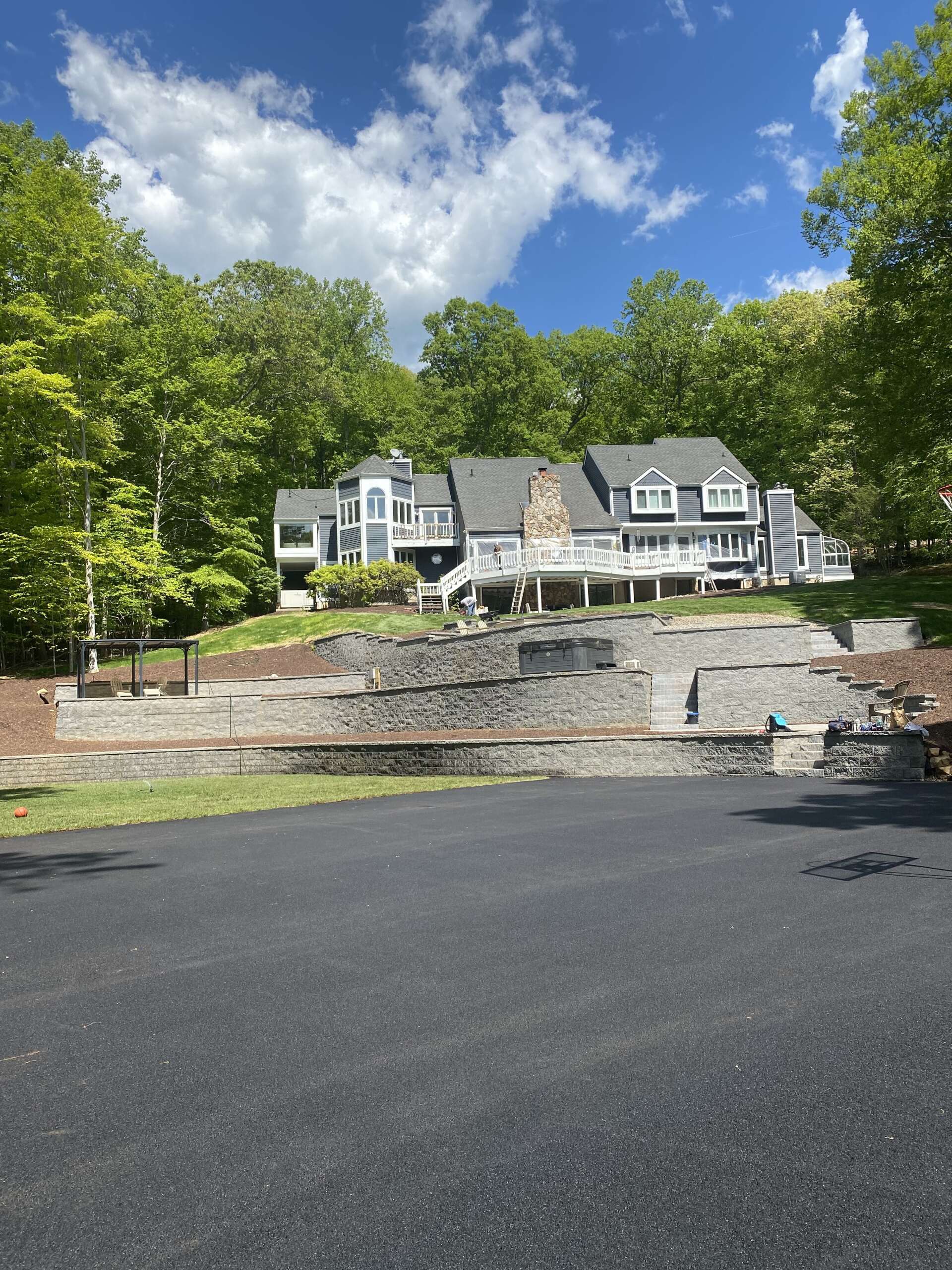 Natural Stone Garden — Bridgewater, NJ — D&A Sealcoating & Paving