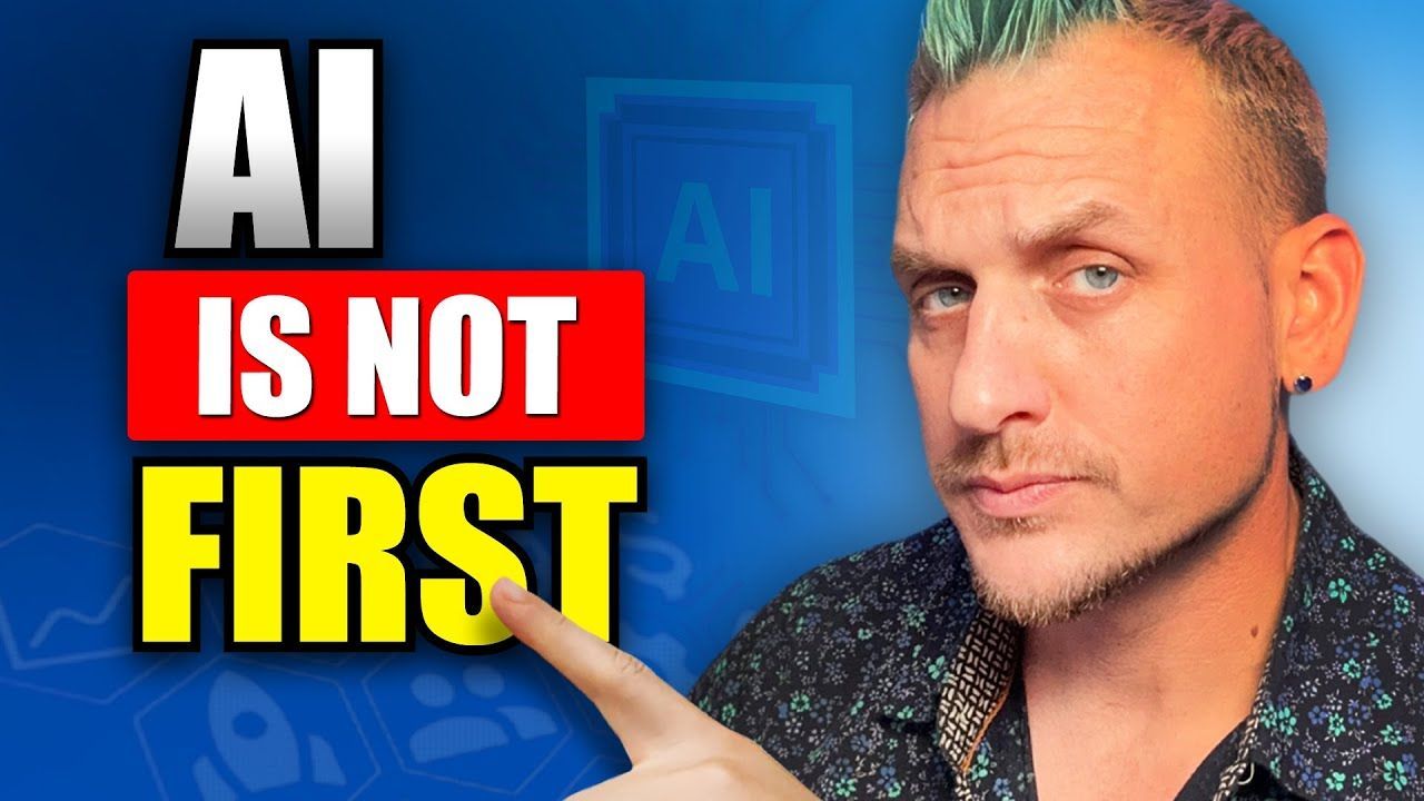 Man pointing at text 