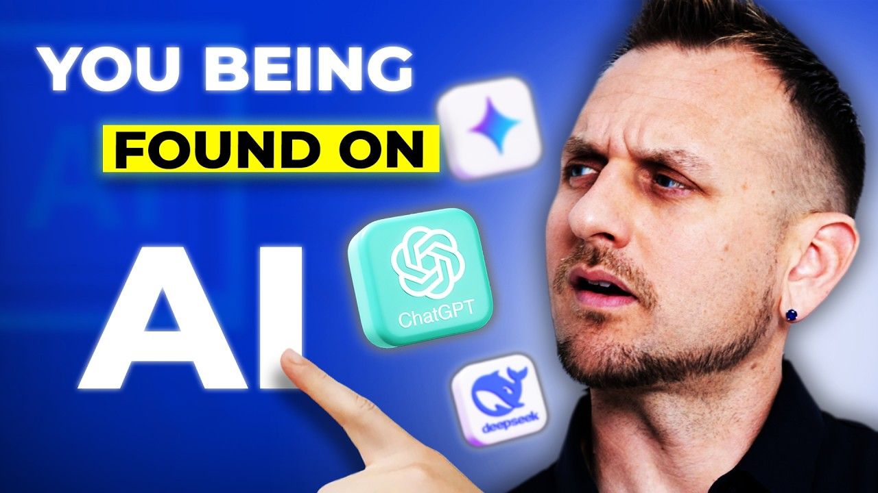 A man points at the text 